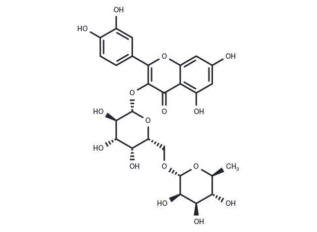 TargetMol Chemical Structure Quercetin 3-O-robinobioside