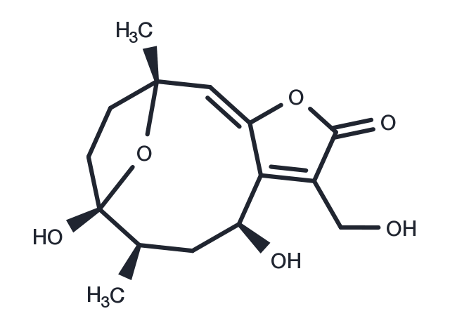 TargetMol Chemical Structure 8alpha-Hydroxyhirsutinolide
