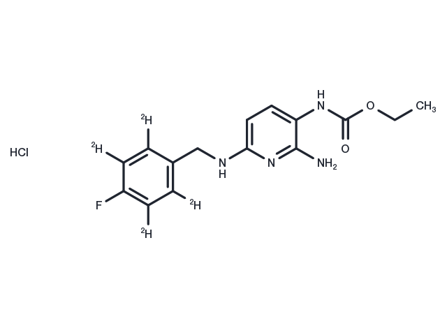 Flupirtine-d4 hydrochloride Chemical Structure