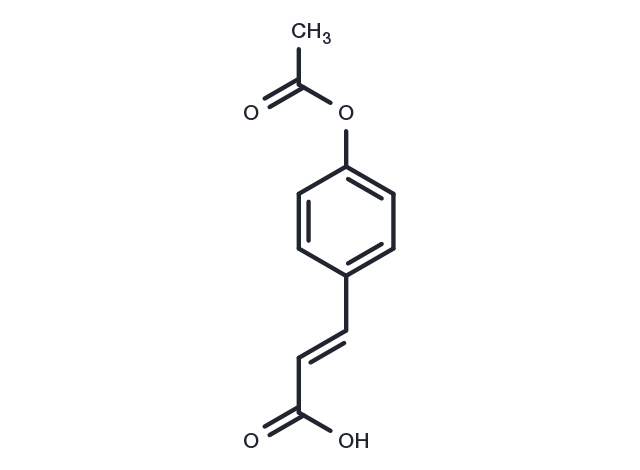 TargetMol Chemical Structure 4-Acetoxycinnamic acid