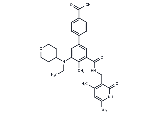 TargetMol Chemical Structure Tazemetostat de(methyl morpholine)-COOH