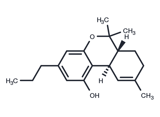 TargetMol Chemical Structure Tetrahydrocannabivarin