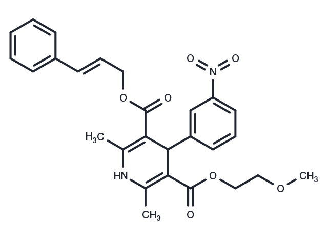TargetMol Chemical Structure Cilnidipine