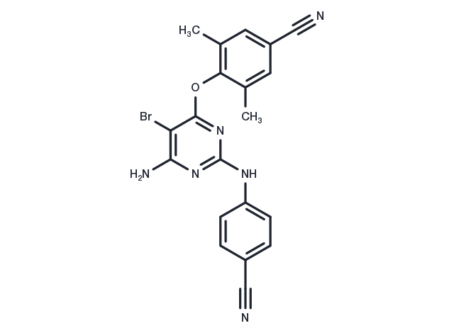 TargetMol Chemical Structure Etravirine