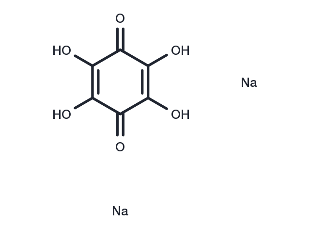 Tetrahydroxyquinone disodium Chemical Structure