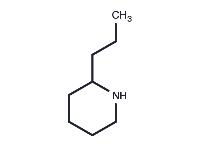 (±)-Coniine Chemical Structure