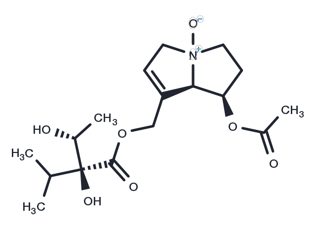 7-O-Acetylintermedine N-oxide Chemical Structure