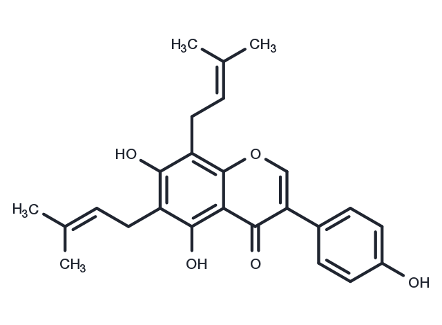 TargetMol Chemical Structure 6,8-Diprenylgenistein