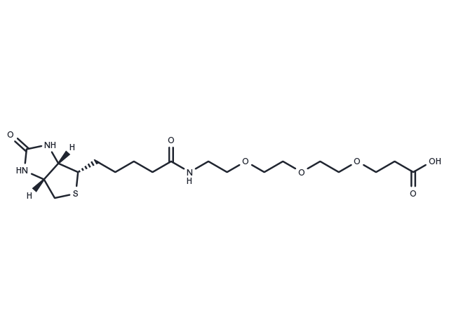 TargetMol Chemical Structure Biotin-PEG3-acid