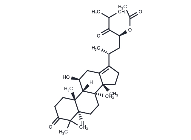 Alisol B acetate Chemical Structure