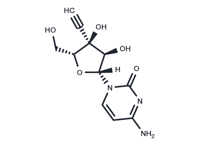 TargetMol Chemical Structure Ethynylcytidine
