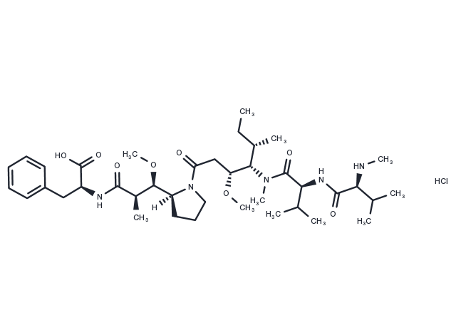 MMAF Hydrochloride Chemical Structure