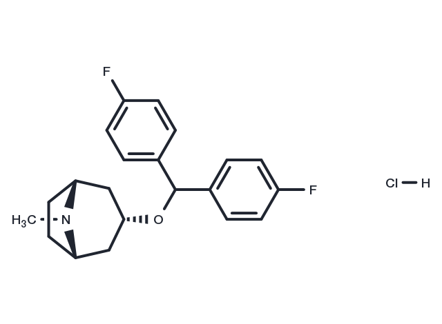 TargetMol Chemical Structure AHN 1-055 hydrochloride