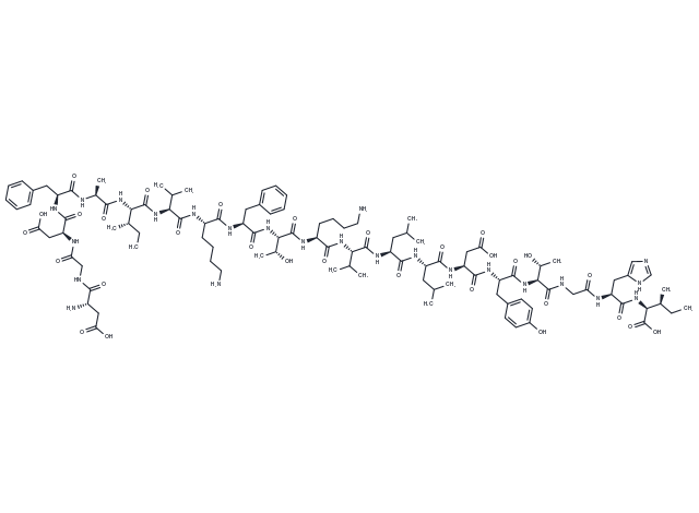 AChRα(97-116) Chemical Structure