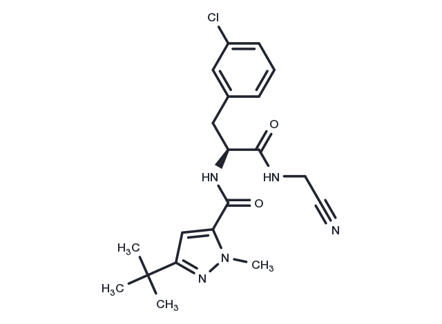 TargetMol Chemical Structure Cathepsin Inhibitor 1