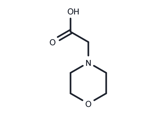 Morpholin-4-yl-acetic acid Chemical Structure