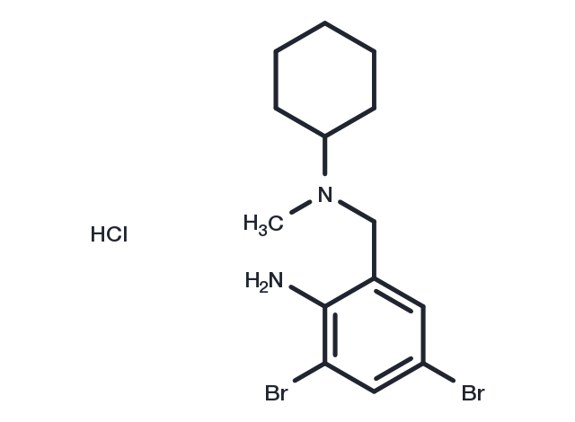 TargetMol Chemical Structure Bromhexine hydrochloride