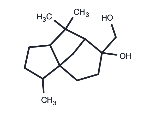 1,7-Diepi-8,15-cedranediol Chemical Structure