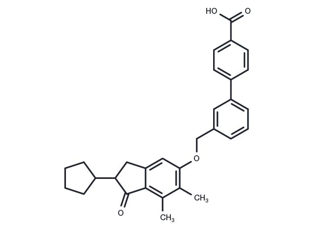 TargetMol Chemical Structure Biphenylindanone A