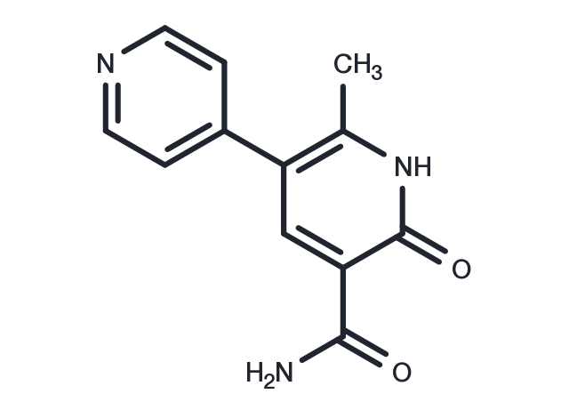 2-Methyl-6-oxo-1,6-dihydro-[3,4'-bipyridine]-5-carboxamide Chemical Structure
