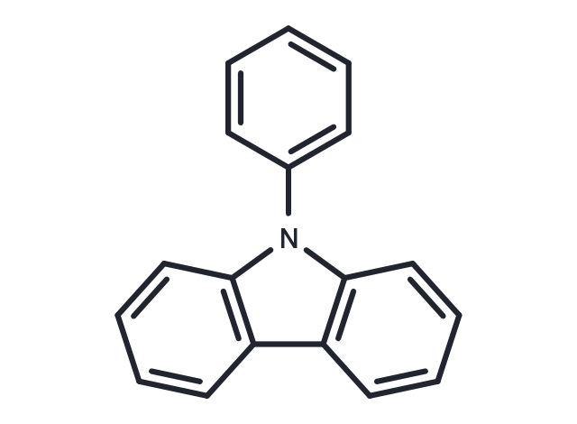 9-Phenylcarbazole Chemical Structure