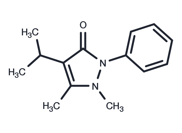 Propyphenazone Chemical Structure