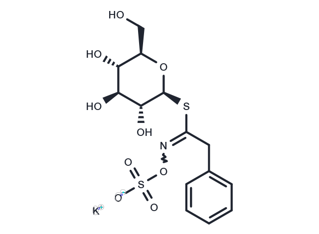 Glucotropaeolin potassium Chemical Structure