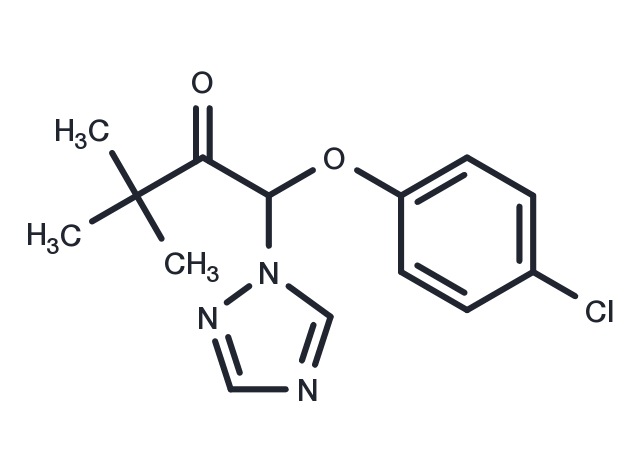 Triadimefon Chemical Structure
