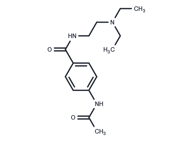 N-Acetylprocainamide Chemical Structure