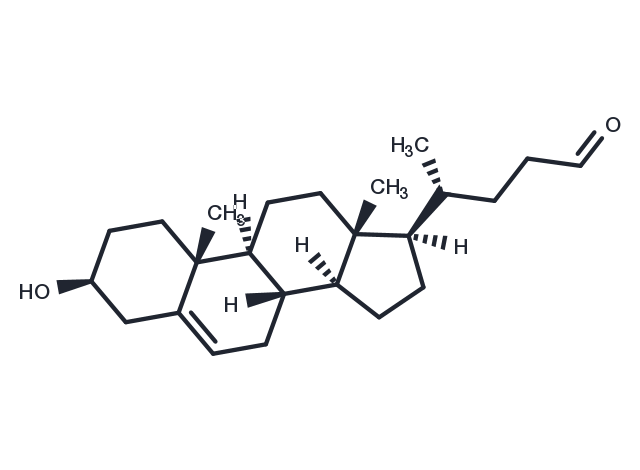Chol-5-en-24-al-3β-ol Chemical Structure