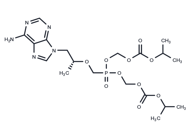 TargetMol Chemical Structure Tenofovir Disoproxil