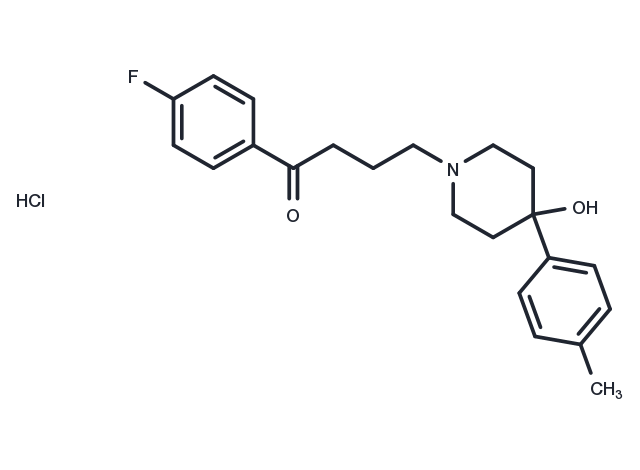 Moperone Hydrochloride Chemical Structure