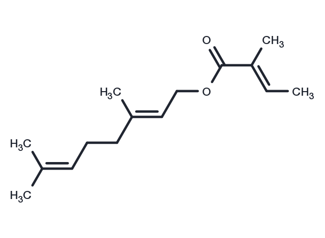 Geranyl Tiglate Chemical Structure