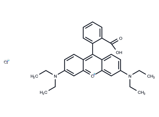 TargetMol Chemical Structure Rhodamine B
