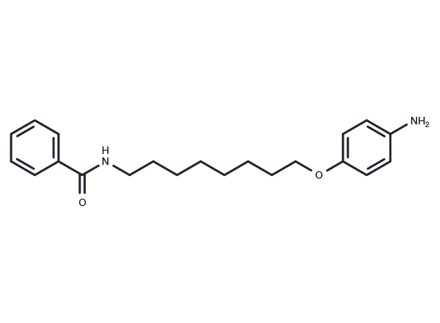 Benzamide, N-(8-(p-aminophenoxy)octyl)- Chemical Structure