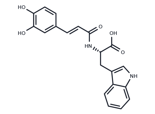 TargetMol Chemical Structure N-Caffeoyltryptophan