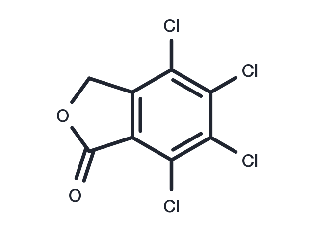 4,5,6,7-Tetrachlorophthalide Chemical Structure