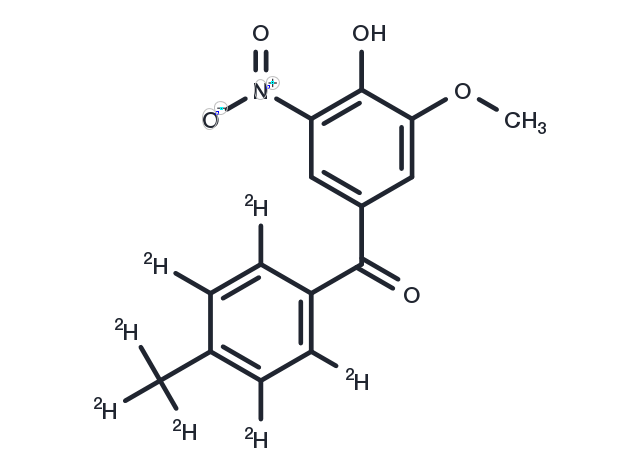 TargetMol Chemical Structure 3-O-Methyltolcapone D7