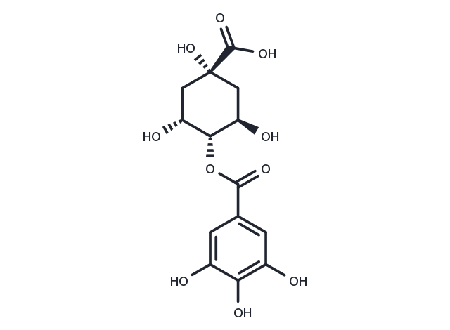 4-Galloylquinic acid Chemical Structure