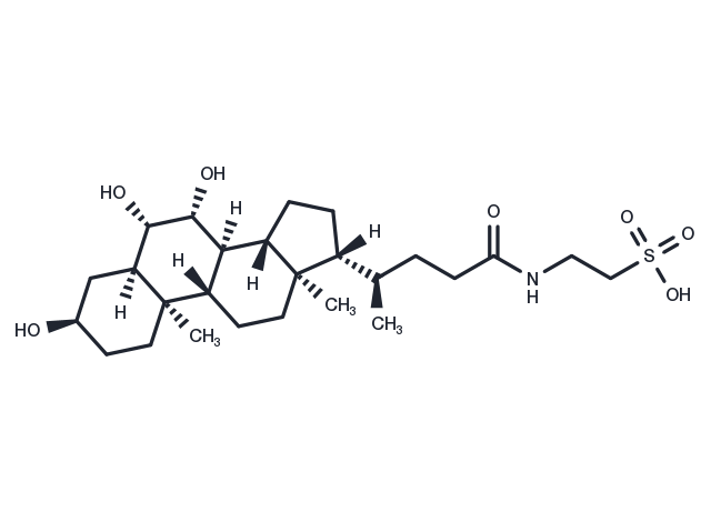 TargetMol Chemical Structure Tauro-β-muricholic acid