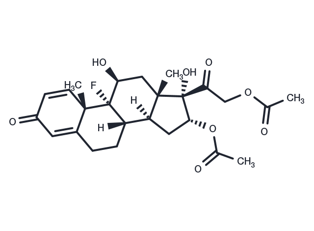 Triamcinolone diacetate Chemical Structure