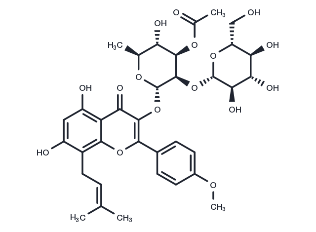 TargetMol Chemical Structure Sagittatoside C