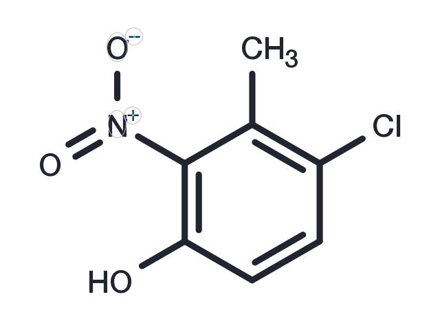 4-Chloro-2-nitro-m-cresol Chemical Structure