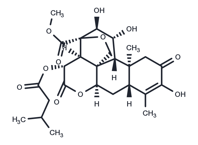 Bruceine A Chemical Structure