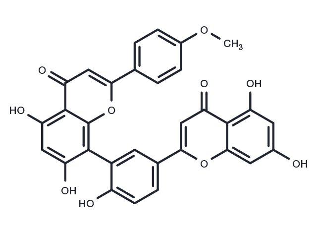 TargetMol Chemical Structure Podocarpusflavone A