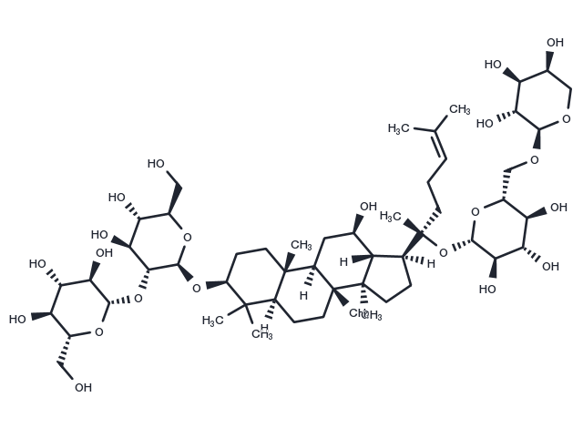 TargetMol Chemical Structure Ginsenoside Rb2