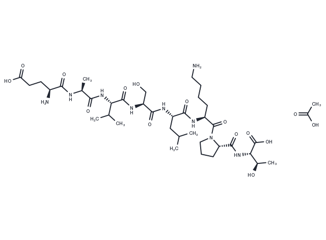 TargetMol Chemical Structure PKCε Inhibitor Peptide acetate