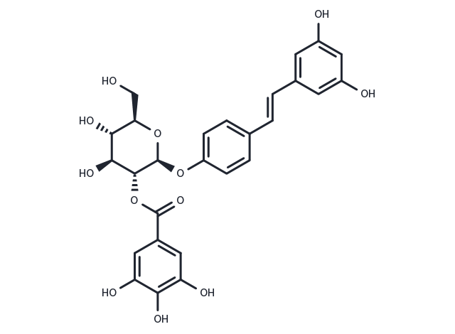 TargetMol Chemical Structure Pieceid-2''-O-gallate