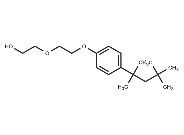 4-tert-Octylphenol diethoxylate Chemical Structure