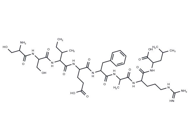 Glycoprotein B (485-492) Chemical Structure